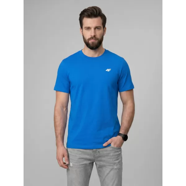  Tricou pentru bărbați 4F WMM00TTSHM3341 ALBASTRU 