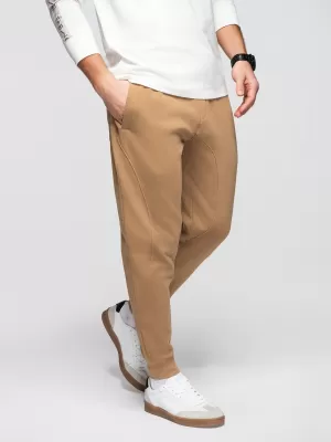 Pantaloni de trening pentru bărbați OMBRE OM-PABS-0305 MARO