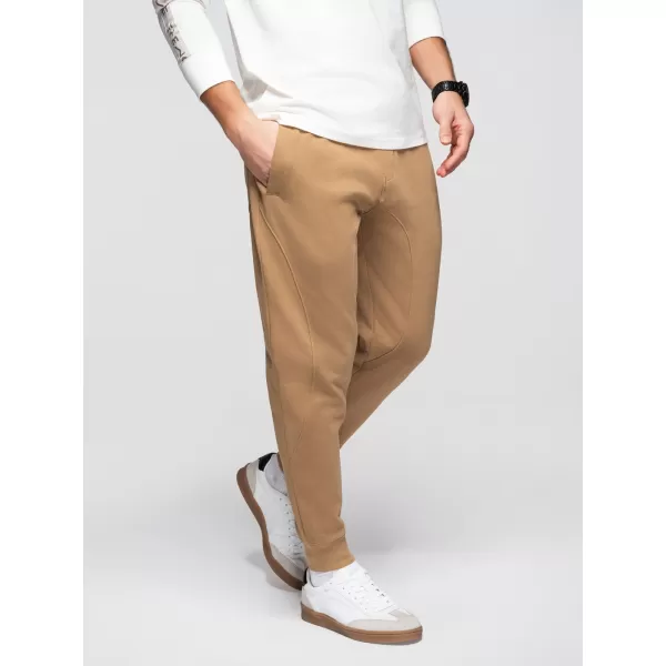  Pantaloni de trening pentru bărbați OMBRE OM-PABS-0305 MARO 