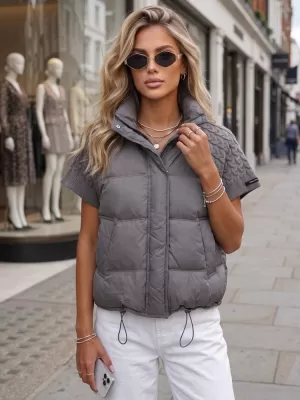 Geaca de dama DSTREET TY5926 GRI ÎNCHIS