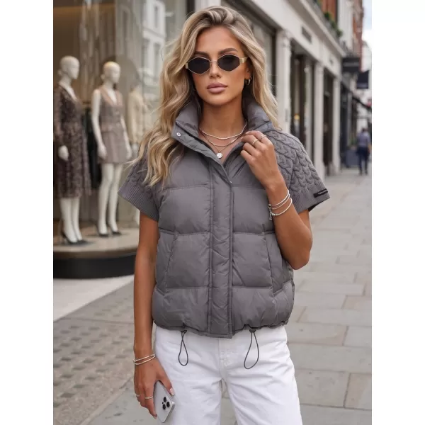  Geaca de dama DSTREET TY5926 GRI ÎNCHIS 