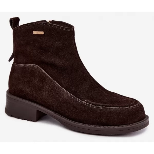  Botine de dama BIG STAR SHOES UU274602 UMBRE MARO/BEJ 