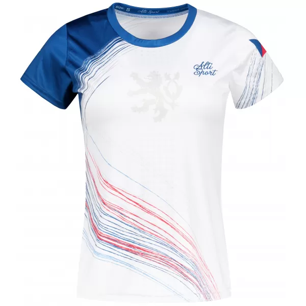  Tricou funcțional premium pentru femei ALTISPORT VOJ/ALW132TR01 ALB 