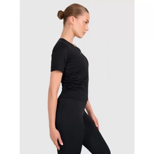  Tricou funcțional de damă 4F WAW25TFLOF433 NEGRU ADÂNC 