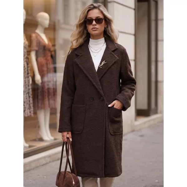  Palton de damă DSTREET NY0783 MARO 