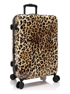Valiză HEYS Elite M LEOPARD MARO