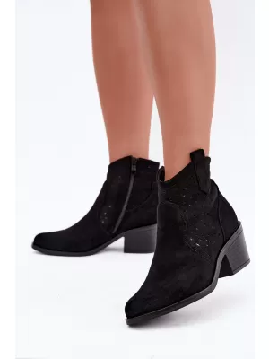 Pantofi de dama S.BARSKI HY62-8147 NEGRU