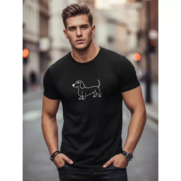  Tricou pentru bărbați DSTREET NX0221R-BK NEGRU 