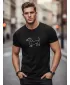 Tricou pentru bărbați DSTREET NX0221R-BK NEGRU