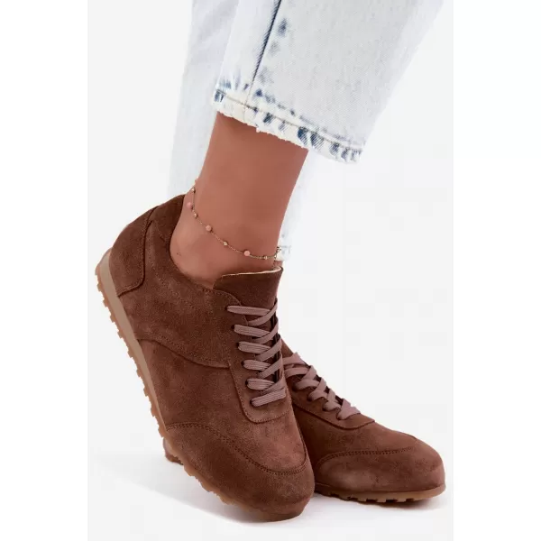 Adidași de damă ZAZOO N1422 BROWN 