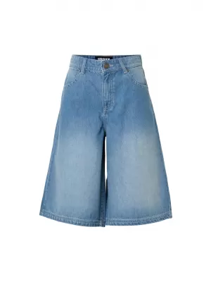 Pantaloni de dama URBAN CLASSICS TB8192 ALBASTRU DESCHIS SPALAT