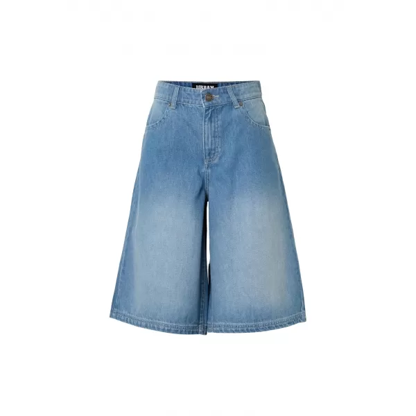  Pantaloni de dama URBAN CLASSICS TB8192 ALBASTRU DESCHIS SPALAT 
