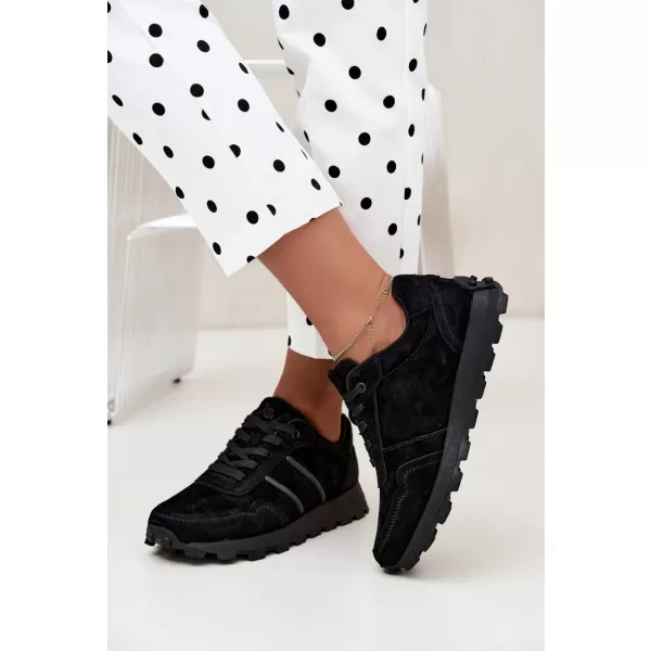  Adidași de damă D&A LR62-7101 NEGRU 