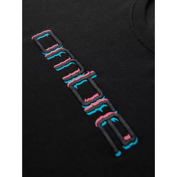  Tricou pentru bărbați OMBRE OM-TSPT-0300 NEGRU 