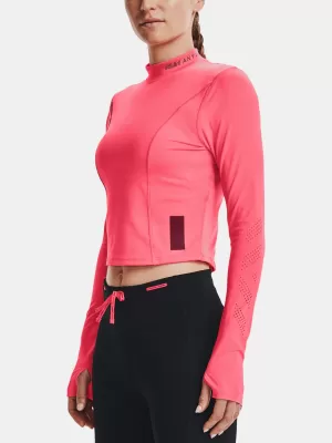 Tricou de damă UNDER ARMOUR UA RUN ANYWHERE LASER LS 1365641-819 ROZ