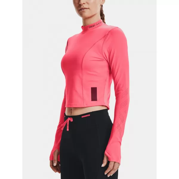  Tricou de damă UNDER ARMOUR UA RUN ANYWHERE LASER LS 1365641-819 ROZ 