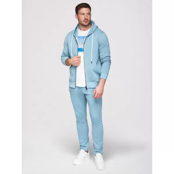  Set pentru bărbați OMBRE Z123 ALBASTRU DESCHIS 