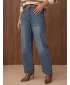 Pantaloni de dama DSTREET UY3207 ALBASTRU DESCHIS
