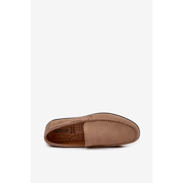  Mocasini pentru bărbați BIG STAR SHOES TT174201 BEJ 