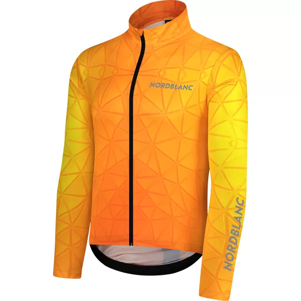  Tricou de ciclism pentru bărbați NORDBLANC RIDEPRO NBSMF8102 CHIHLIMBAR 