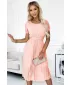 Rochie NUMOCO 465-1 PIERSICĂ