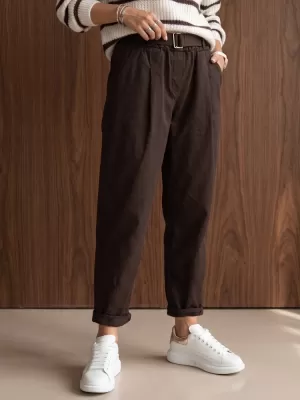 Pantaloni de dama DSTREET UY3185 MARO