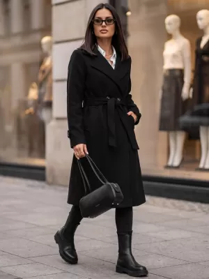 Palton de damă DSTREET NY0806 NEGRU