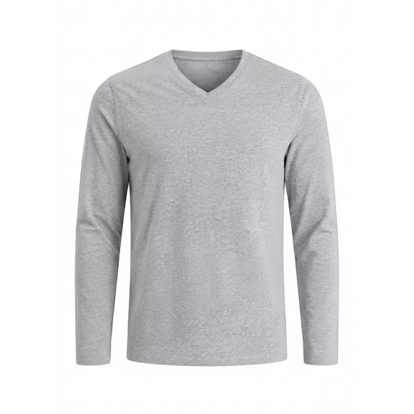  Tricou pentru bărbați OMBRE L171 MELANGE GRI 