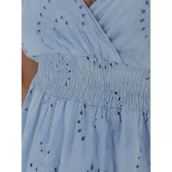  Rochie DSTREET EY2673 ALBASTRU DESCHIS 