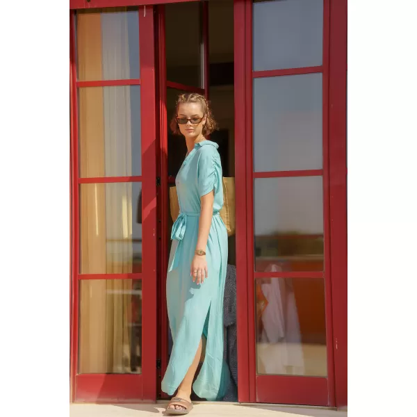  Rochie NORDBLANC DIANE NBSLD8245 ALBASTRU 