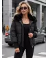 Geaca de dama DSTREET TY5815 NEGRU