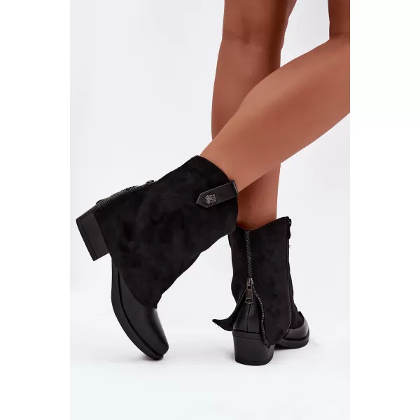  Pantofi de dama BOTO RMR2382-10 NEGRU 