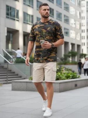 Tricou pentru bărbați DSTREET NX2002R-FG-M VERDE