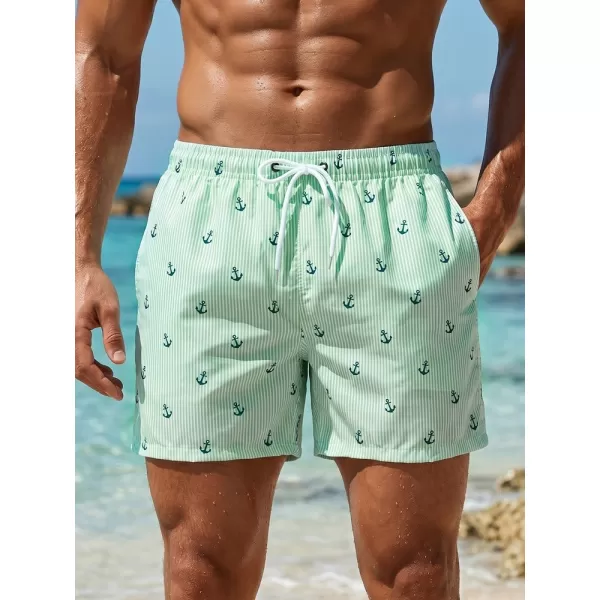  Pantaloni scurți pentru bărbați DSTREET SX2604 VERDE DESCHIS 