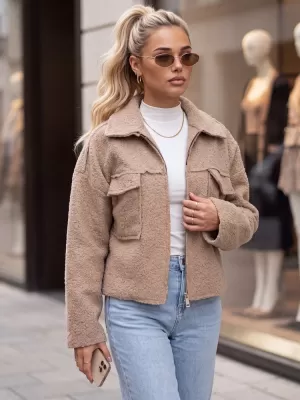 Geaca de dama DSTREET 1 TY6105 CARAMEL