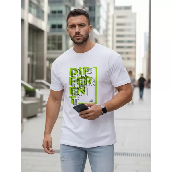  Tricou pentru bărbați DSTREET NX5008R ALB 