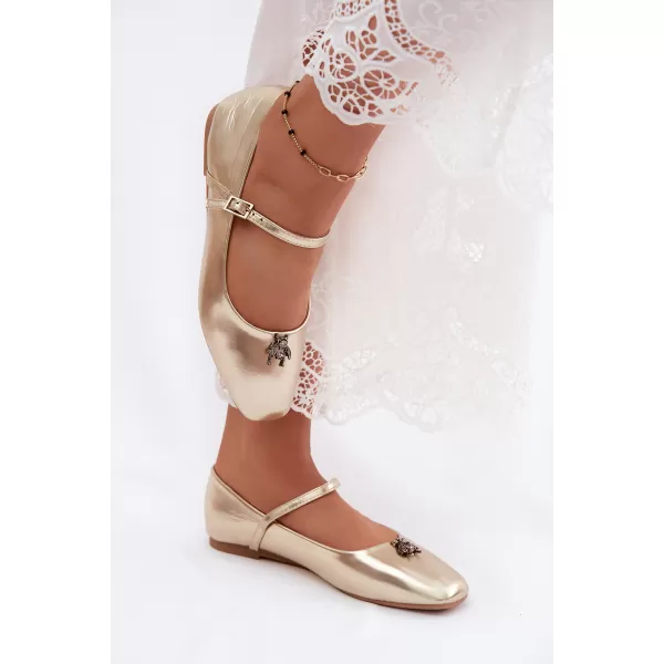  Balerini de dama BOTO 6672 AUR 