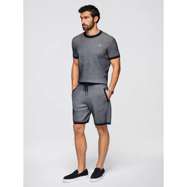  Pantaloni scurți pentru bărbați OMBRE OM-SRCS-0202 ALBASTRU MARIN 