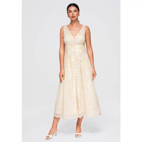  Rochie OMBRE OW-DLR-E0015 BEJ 