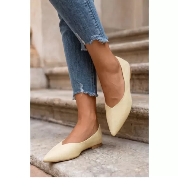  Balerini de dama BOTO JH597 GALBEN 