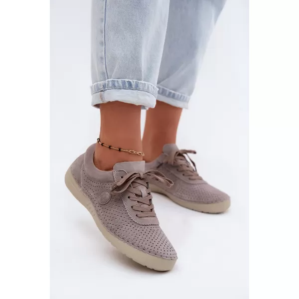 Botine de dama BOTO 26PB18-121 TAUPE 