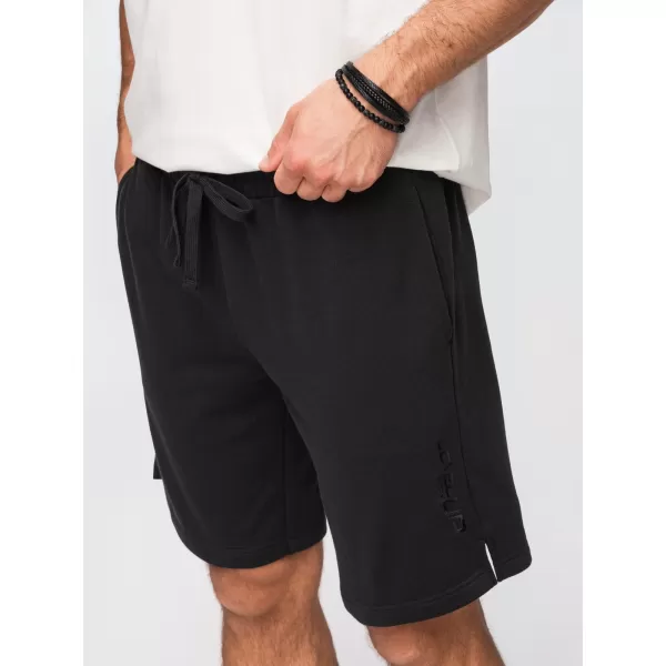  Pantaloni scurți pentru bărbați OMBRE OM-SRSK-0196 NEGRU 