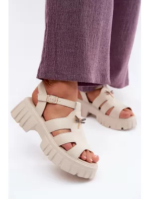 Sandale de dama VINCEZA 79627 BEJ