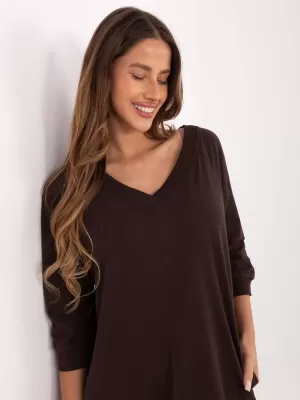 Rochie BASIC FEEL GOOD RV-SK-7203.35P MARO ÎNCHIS