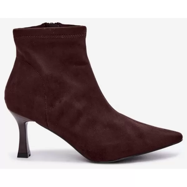  Botine de dama BOTO 7107 MARO 