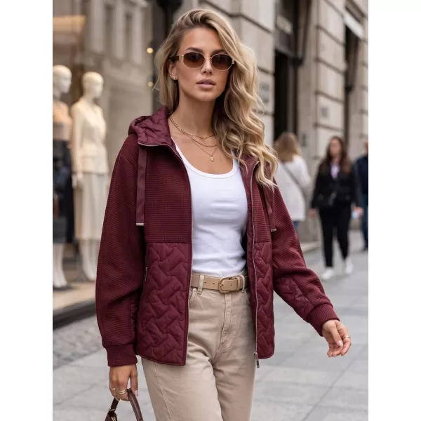  Geaca de dama DSTREET TY5916 BURGUNDIA 
