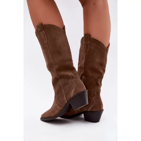  Cizme de dama BOTO 5312 KAKI 