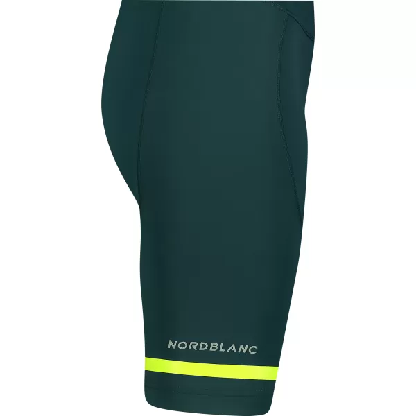  Pantaloni scurți de ciclism pentru femei NORDBLANC SOLO NBSPL8087 VERDE ÎNCHIS 