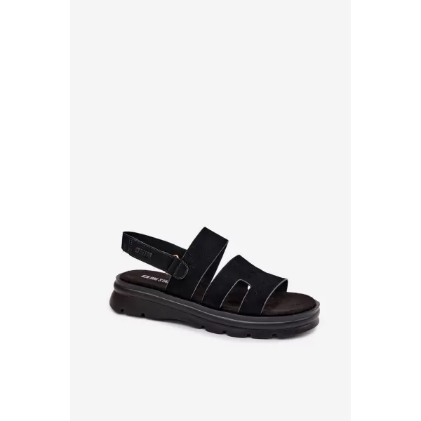  Sandale de dama BIG STAR SHOES TT274484 NEGRU 