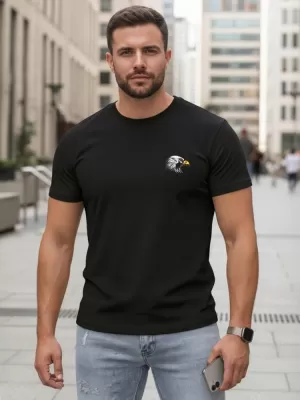 Tricou pentru bărbați DSTREET NX0148R-BK NEGRU